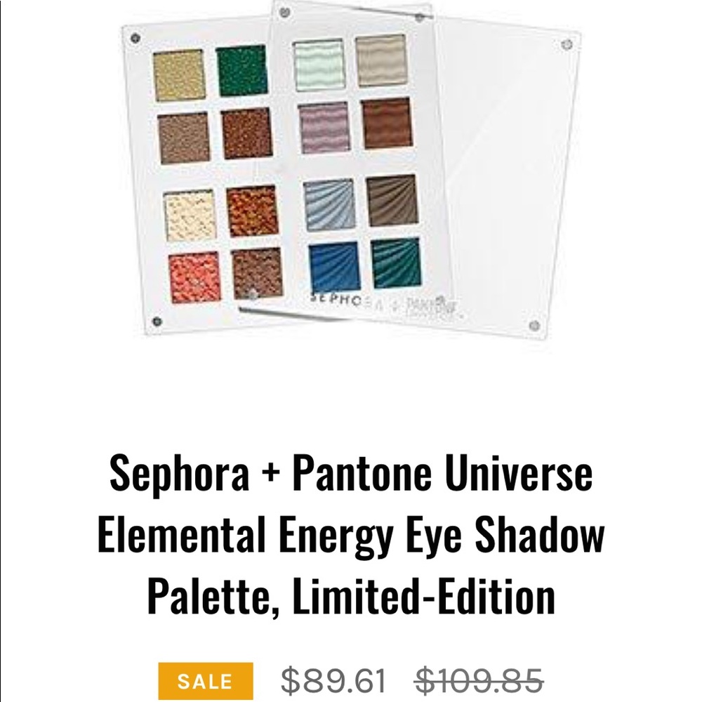 Sephora Pantone Universe Eye Shadow Palette 🎨